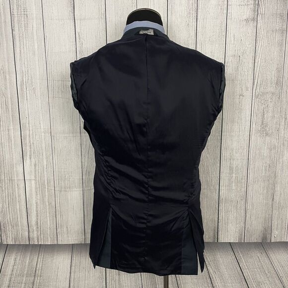 Jos. A. Bank 41L - W30 x L32 Blue 100% Wool 2-Button Single-Vent 2-Piece Suit - Picture 10 of 16